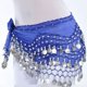 thumbnail image 1 of Child Waist Chain Dance Hip Scarf Kids Belly Dance Indian Dance Belt 12 colors 68 coins, 1 of 4