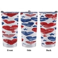 thumbnail image 3 of 4th of July Tumbler With Lid And Straw 20 Oz Insulated Stainless Steel Travel - Cup Stuff Accessories Decor Double Wall Coffee Mug Birthday Gifts, 3 of 7