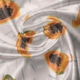 thumbnail image 5 of Ambesonne Pink and Grey Valance Pack of 2, Papaya Fruit Artwork, 54"X12", Pearl Burnt Sienna, 5 of 5
