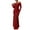 10# Red, variant on Fshiont Women's Long Sleeve Off The Shoulder Bodycon Dress Elegant Maxi Dress Cocktail Dresses Pink XL