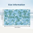 thumbnail image 2 of Lightblue Flower Bath Towel, Highly Absorbent towels for bathroom Quick Drying Microfiber Bath Towels for Body, Soft Shower Towels for Sport, Yoga, SPA, Gym 27x55in, 2 of 5