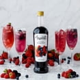 thumbnail image 3 of Amoretti - Wild Berry Beverage Infusion, 94 Servings Per Bottle (750 ml) - Drink Mix & Water Enhancer with Pump for Flavoring Cocktails, Waters, Teas, and other Beverages, Preservative Free, 3 of 3