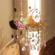 thumbnail image 1 of Atrapadores de Cristal con Campanillas de Viento y Prismas de Estrella - Decoración colgante para ventanas de 17 pulgadas para jardín, hogar y fiestas, 1 of 2