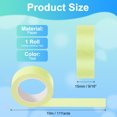 thumbnail image 2 of Uxcell Colored Masking Tape 9/16" x 11 Yards Color Code Labeling Tape Teal, 2 of 6