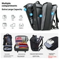 thumbnail image 2 of Men's Vacuum Compression Backpack Multifunctional,Black Large, 2 of 2