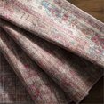 thumbnail image 5 of Cobb Machine Washable Traditional Area Rug in Fuchsia |COB-2303, Rnr 2'7" x 7'3", 5 of 9