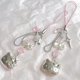 thumbnail image 2 of Colgante de Hello Kitty Sanrio Anime Kawaii, cuentas simples hechas a mano, hebra, pulseras colgantes, joyería DIY, regalo, accesorios para teléfono, 2 of 4
