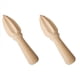 thumbnail image 1 of 2X Exprimidor de Limón Exprimidor Manual de Cono de Limón de Madera Maciza Prensa de Limón Naranja Herramienta para Jugo de Limón, 1 of 5