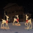 thumbnail image 1 of Decoraciones Navideñas para Exteriores Reno Iluminado 2D Dorado de 1.2 m, 1 of 8
