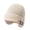 Beige -BY25, variant on Winter Fleece Line Beanie Knit Hats with Ear Flaps for Men Women,Warm Thermal Stocking Caps for Outdoor Cold Weather Black