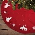 thumbnail image 4 of Skirt 48inch Ornament Christmas Christmas Tree Snowflake Diameter Home Decor, 4 of 6