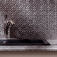 thumbnail image 2 of FASÄDE 18in x 24in Traditional Style 6 Galvanized Steel Backsplash Panel (5 Pack), 2 of 5