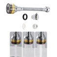 thumbnail image 4 of veasfak 360 Extenseur de Robinet Flexible Rotation Atomiseur de Cuisine 2 en 1 Froid/chaud 17,6 Cm, 4 of 7