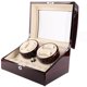 thumbnail image 1 of Winder Holder Motor Shaker Watch Winder Holder Display 4+6 Automatic Electric Mechanical Watch Box US100-240V ANGGREK Otros, 1 of 8