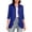 *Blue, variant on ClodeEU Women's 3/4 Sleeve Open Front Cardigan,Lightweight Casual Sweater,Solid Color Draped Layering Coat Blue,Womens Plus XL
