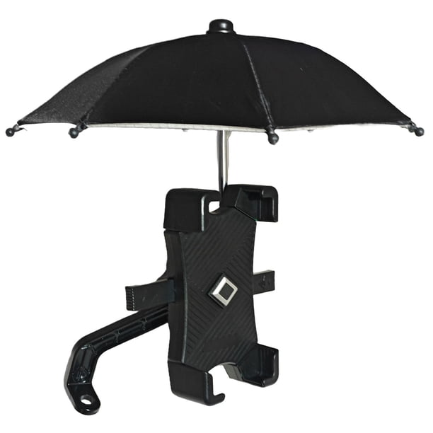 Soporte Celular Motocicleta Esquinas Expandibles para Espejo con Sombrilla SH-3173