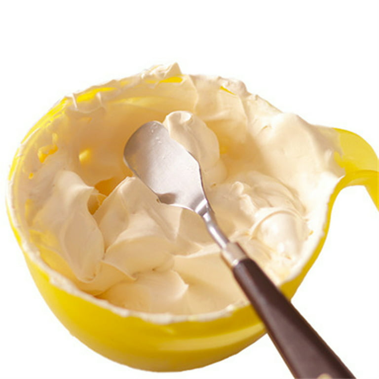 5Pcs/Set Butter Spatula Anti-rust Safe Stainless Steel Cake Spatula Butter  Cutter for Kitchen 