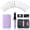 Light Purple, variant on Yarniss Digital Counter Crochet Hooks Set, 17 Size Light up Crochet Hooks 2.5mm ~14.0mm