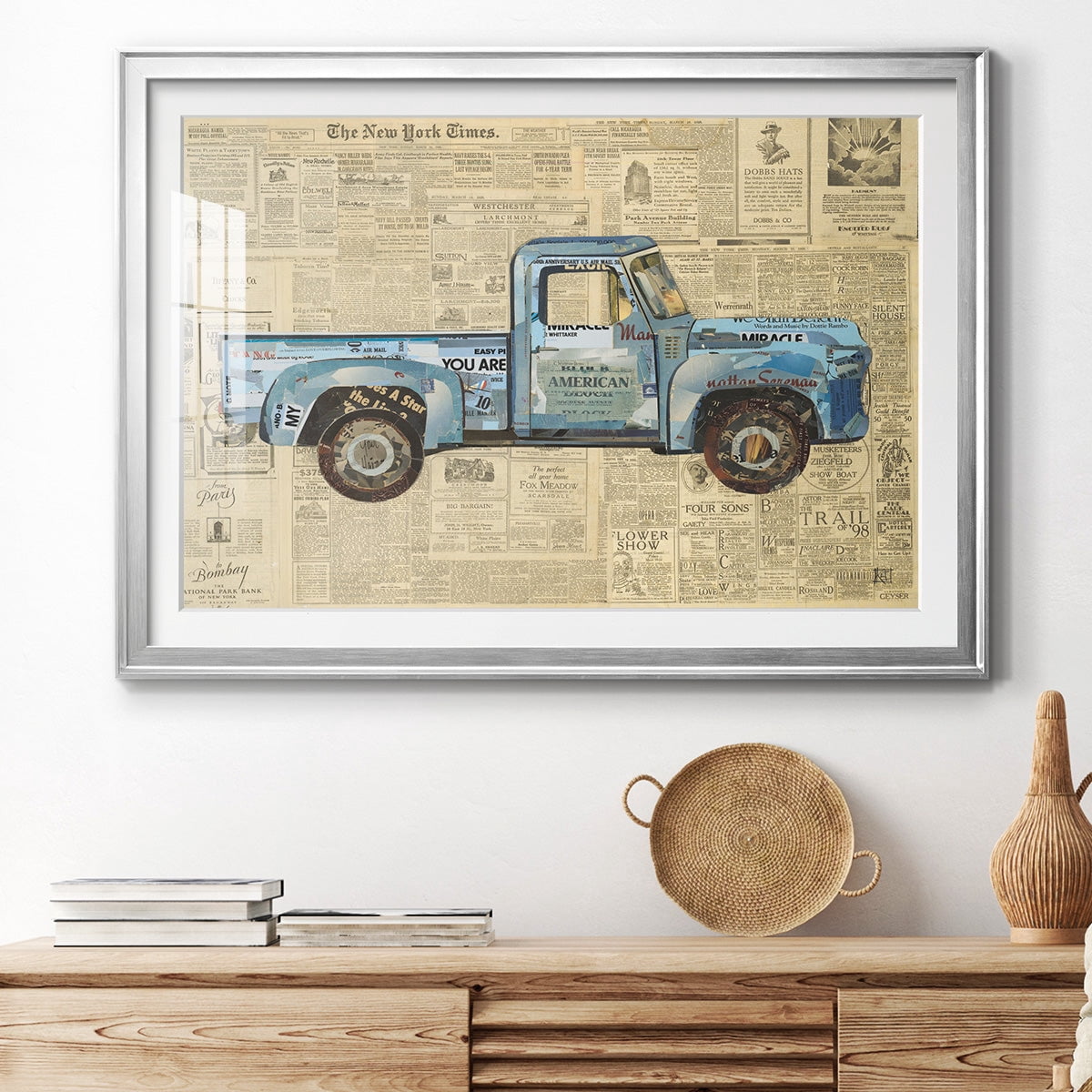 Georgeâ€™s â€™53 Ford Premium Framed Print - Ready to Hang