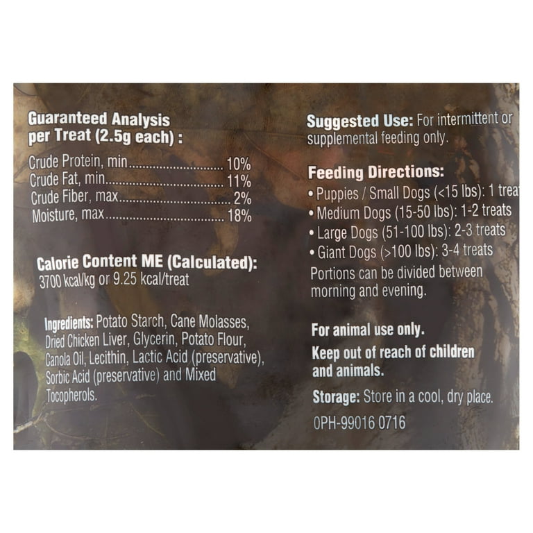Mossy oak top dog treats