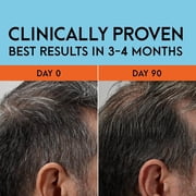 Just for Men Gray Reverse Daily Hair Serum, Gradually Reduces Gray Hair, Easy Dye-Free Serum, 1.7oz, Pack of 3
