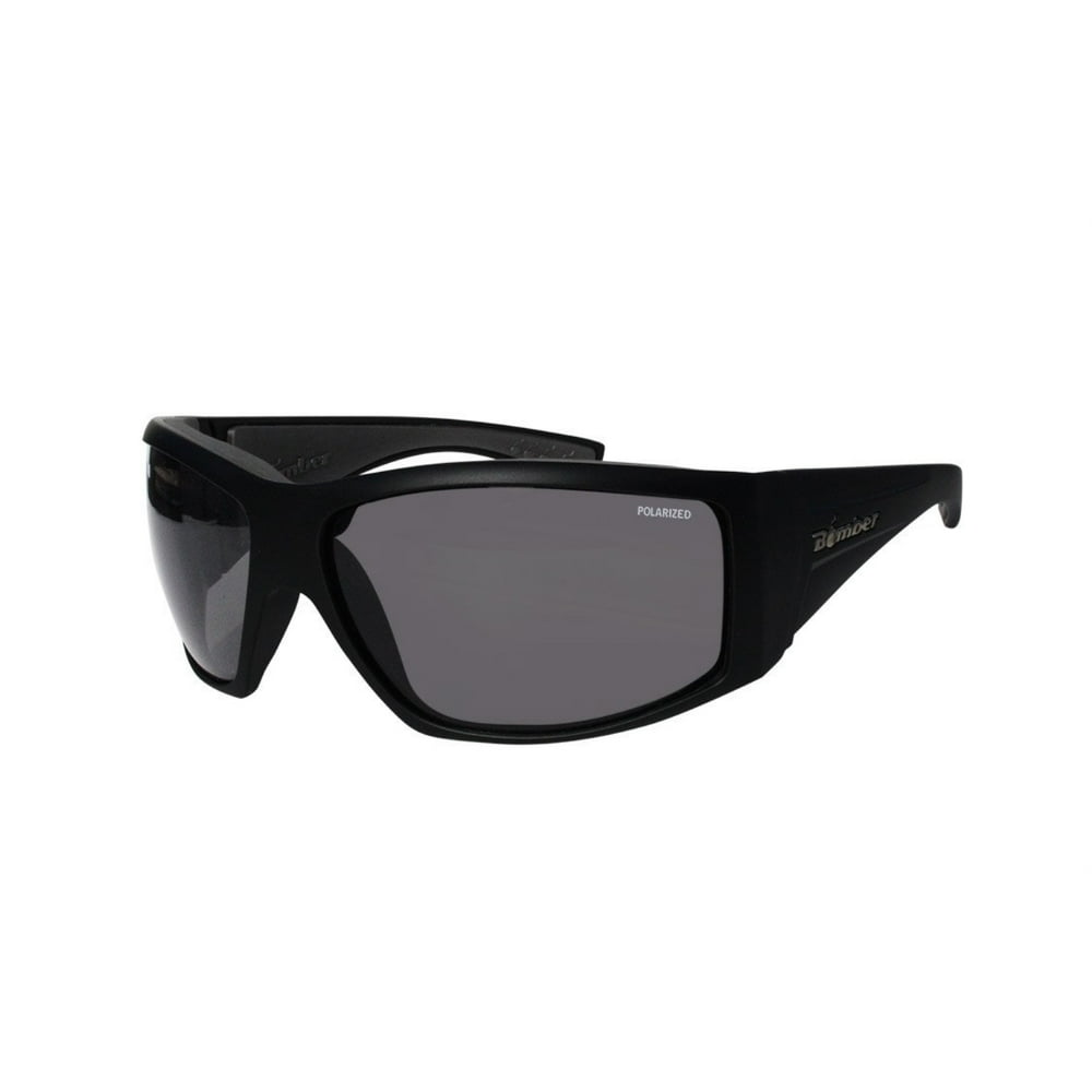Bomber Bomber Sunglasses Ahi Bomb Matte Black Frame/Smoke