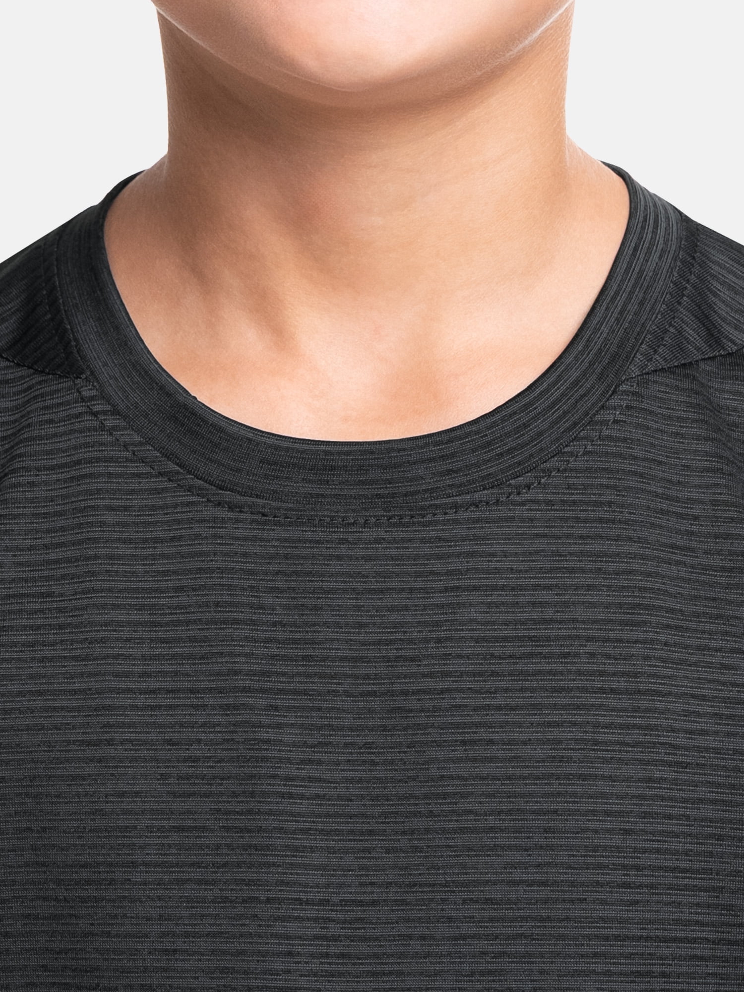 Athletic Works Boy's Short Sleeve Core Active T-Shirt 2-Pack, Sizes 4-18 & Husky