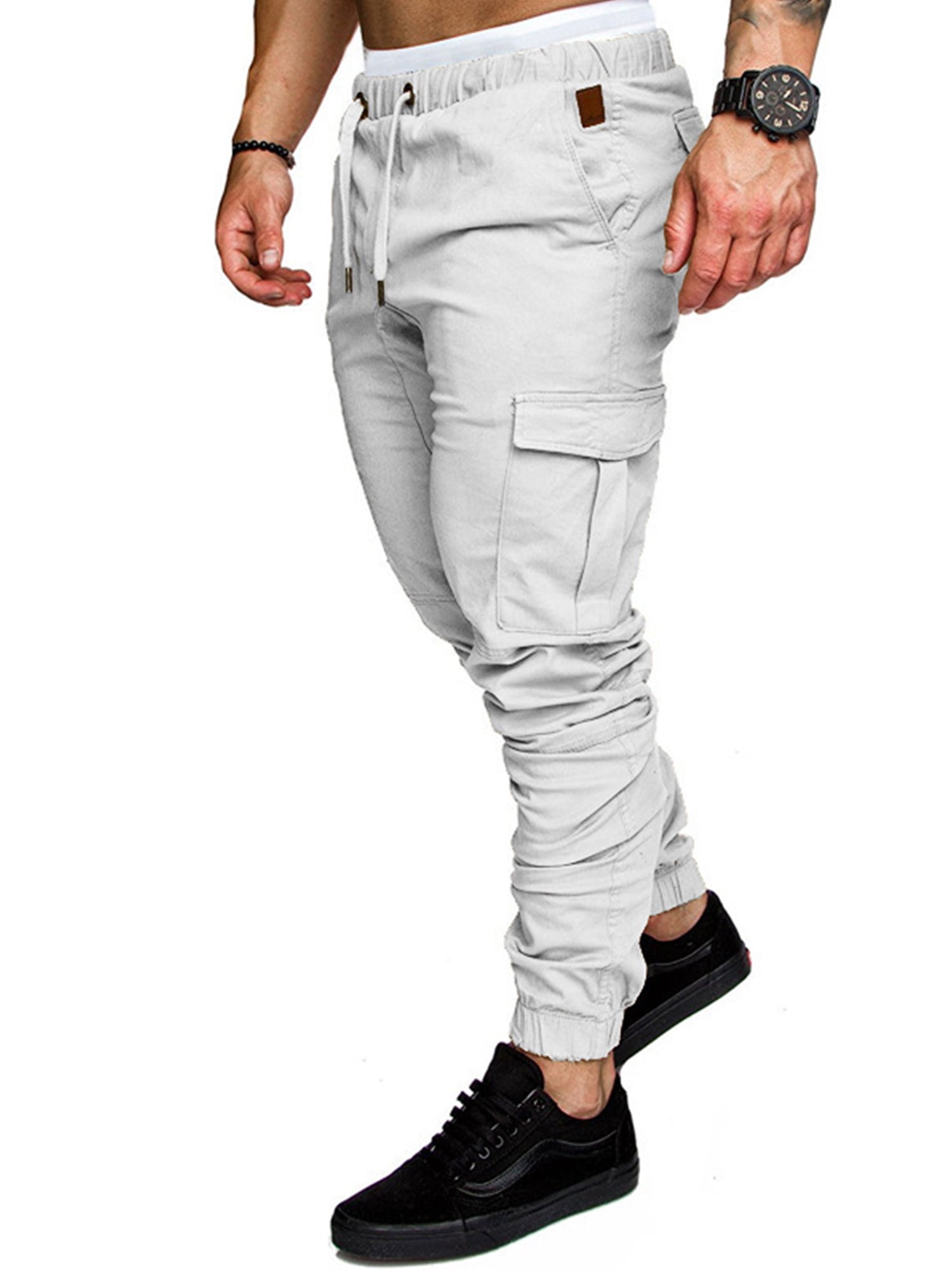 Buy Astellarie Mens Hip hop Harem Pants Color Patchwork Streetwear Cargo  Pants Casual Running Sport Drawstring Long Pants 2830 InchStyle 1 at  Amazonin