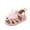 Pink, variant on Xfvqtps Baby Girls Walking Shoes Hollowing Out Flower Butterfly Princess Sweet Soft Sole PU Infant Sandals Summer New Baby Sandals Rubber Sole Non Slip Baby Slippers Toddler Shoes Brown