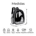 thumbnail image 2 of Mochila Wünd  Back Pack Transportadora Gato Perro Mascota Pequeña, 2 of 6