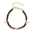 thumbnail image 1 of Bracelets Ficelle Oeil Porte-Bonheur Faits à la Main - Style 8, 1 of 7