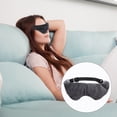 thumbnail image 3 of 1pc Adjustable Elastic Heatable Sleeping Eye Mask Shading Blindfold, 3 of 8
