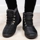 thumbnail image 5 of Nuevos zapatos de senderismo de invierno, botas de nieve cálidas para mujer, zapatos informales impermeables con cordones para mujer Wmkox8yii  ghj1618, 5 of 9