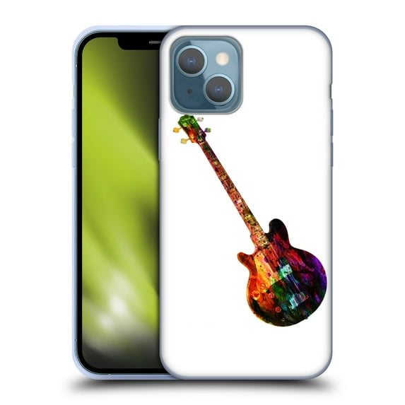 Head Case Designs Officially Licensed Mark Ashkenazi Music Guitar Soft Gel Case Compatible with Apple iPhone 13