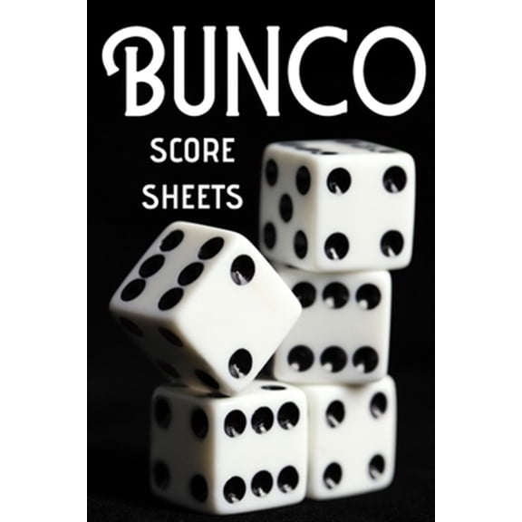 Pre-Owned Bunco Score Sheets: Bunco Score Cards, Bunco Party Supplies, 100 Score Keeping Pages For Bunco Lovers