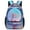 style-2, variant on Dreamy Rainbow Clouds Backpack for Business Daypack College Canvas Bags Durable