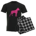 thumbnail image 6 of CafePress - Boxer Silhouette Men's Dark Pajamas - Men's Dark Loose Fit Cotton Pajama Set, 6 of 7