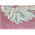thumbnail image 2 of Elizabeth Sutton MI35B Love Dahlia Floral Modern Pink Area Rug, 2'7" x 4', 2 of 6