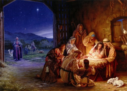 LPG Greetings Light of the World Religious Christmas Card - Walmart.com
