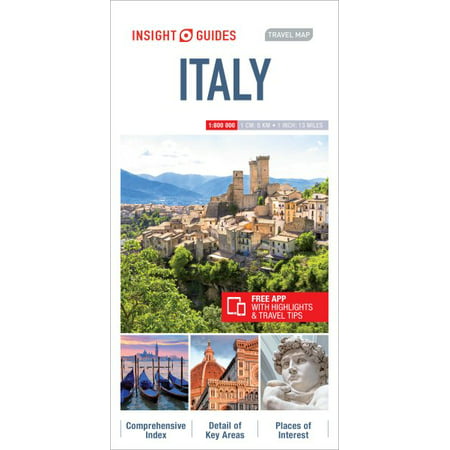 Insight guides travel map italy - folded map: (Insight Best Of Italy)