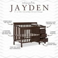 thumbnail image 4 of Dream On Me Jayden 4-in-1 Convertible Crib with Changer Espresso, 4 of 10
