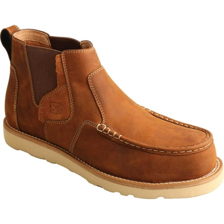 Twisted X Boots Mens 6 Oiled Saddle 6 Chelsea Wedge...