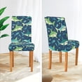 thumbnail image 3 of Yayeee 4 Pack Dining Chair Covers Stretch Parson Chairs Slipcovers Seat Protector, Sharks Pattern, 3 of 6