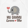 thumbnail image 4 of Inktastic My Gammy Loves Me Grandchild Boys or Girls Baby Bodysuit, 4 of 5
