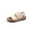 White, variant on Viluyesy Girls' Open-Toe Sandals for Toddlers and Kids Soft-Sole Casual Summer Shoes with Straight Strap, Beach & Everyday Wear Brown Size 36