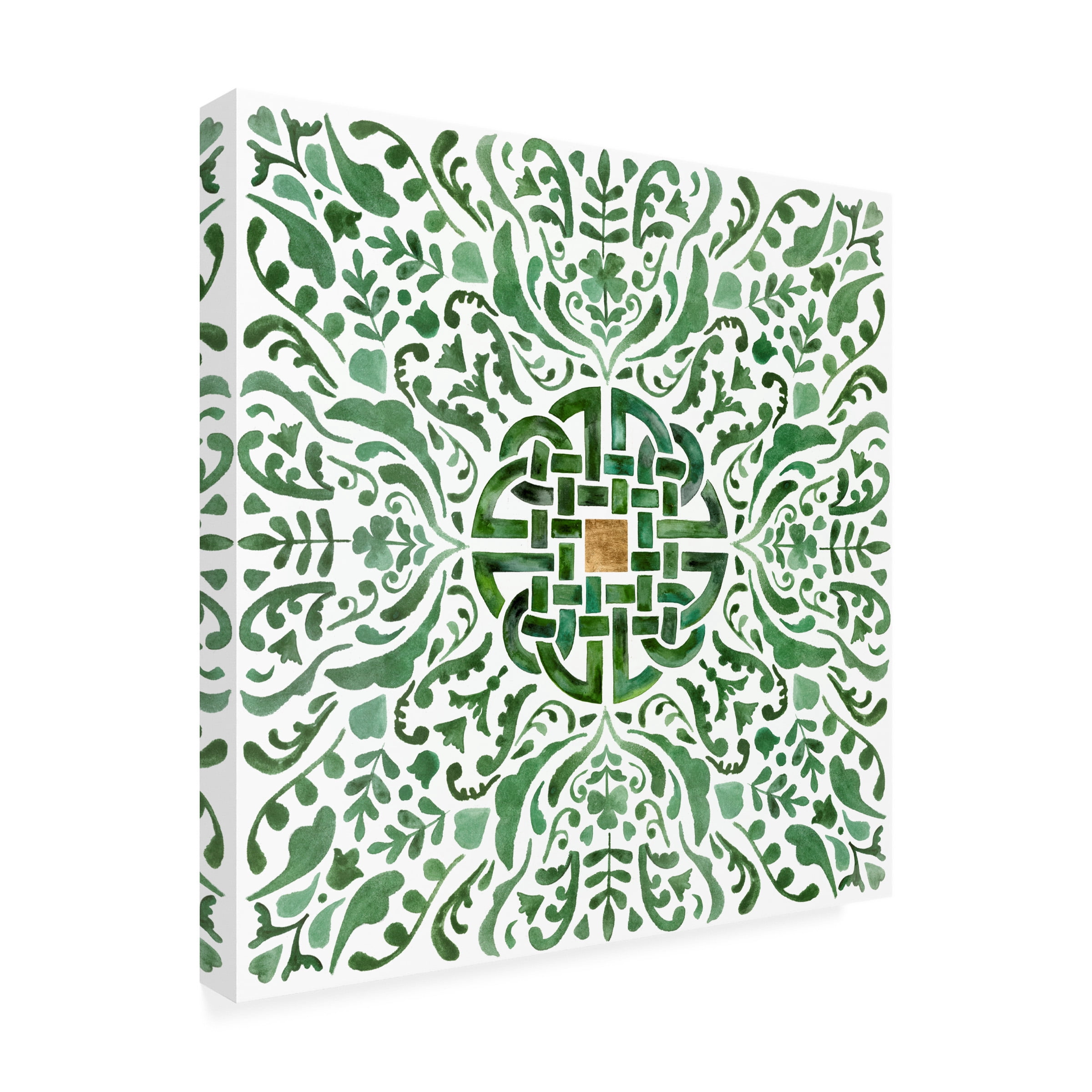 Victoria Borges 'Celtic Knot III' Canvas Art
