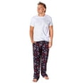 thumbnail image 4 of Stranger Things Men's Hellfire Club Roll For Your Life Lounge Bottoms Pajama Pants, 4 of 6