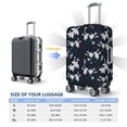 thumbnail image 4 of Gukieu Lilies Flowers Print Suitcase Protective Cover, Elastic Zipper Buckle Suitcase Protective Cover, Suitable for Travel, Business Trip-Small, 4 of 7