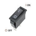 thumbnail image 2 of Interruptor de palanca AC 15A/250V 20A/125V, interruptor de palanca mini de 2 pines SPST ON-OFF Snap-In, 2 of 3