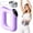 Purple, variant on Multifunctional Fascia Ring for the Entire Body with Hands-Free Strap, Digital Display, Electric Vibration Fascia Massager Blaster 3 Modes 5 Levels for Waist Neck Arms Legs Abdomen